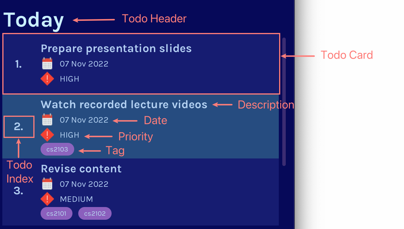 Todo List With Label